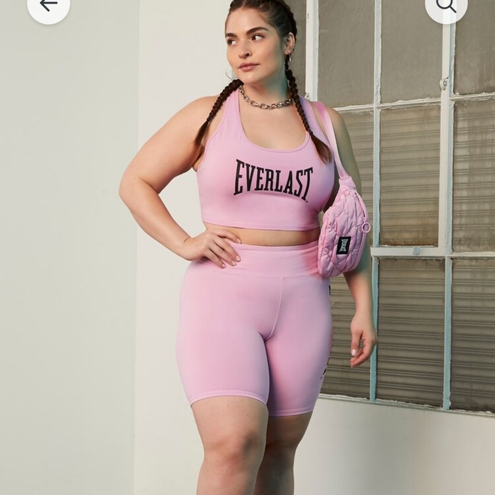 Forever 21 X Everlast Biker Shorts, Leggings, and Sports Bra